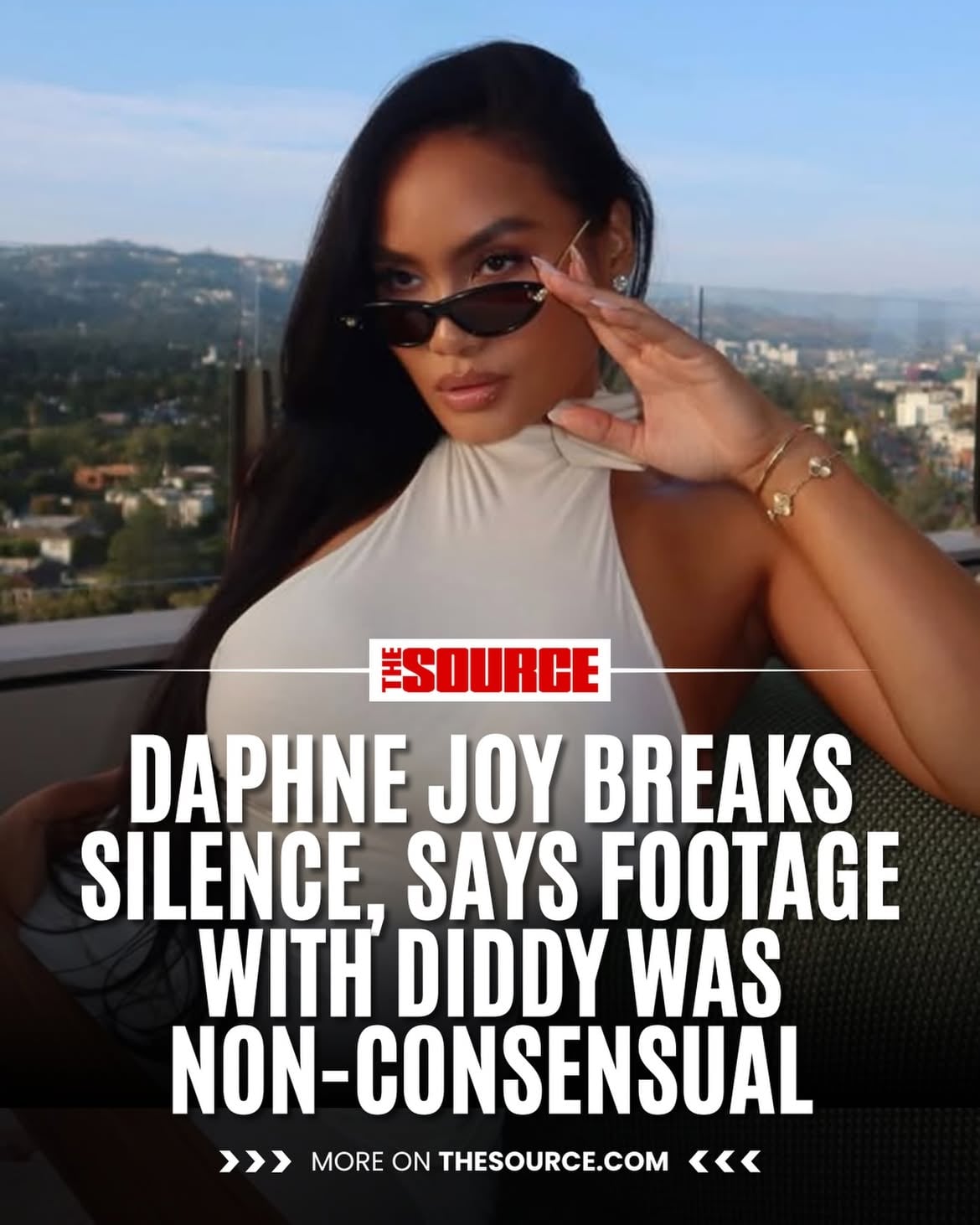 The controversy surrounding Daphne Joy and a viral explicit video intensified after the model posted — and later deleted — a public statement confirming the footage was real while alleging it involved blackmail and non-consensual filming.

Joy said she “never consented to being filmed” and claimed the person possessing the tape demanded money to keep it private. According to her statement, she nearly paid but ultimately refused.

“Once I didn’t, this person eventually sold this tape to a giant media outlet,” she wrote.

Joy also revealed the outlet allegedly contacted her before publication, a moment she described as so traumatic it caused her to faint. She claimed the company later backed away after learning the footage may have been tied to extortion, though the video still surfaced online.

The most emotional part of Joy’s statement focused on her past relationship with Sean “Diddy” Combs, writing that she “was not and was never in my right mind throughout the entirety of that relationship” and describing watching the footage as reliving her own abuse.

Her comments have drawn renewed attention because Joy previously testified anonymously during Combs’ 2025 federal trial, with many now believing her statement confirms her connection to that testimony.

Joy ended with a promise to herself, writing she wants to “love and protect” herself enough to never return to such a harmful environment. 🛑

#DaphneJoy #Diddy #EntertainmentNews #Trending #LegalNews