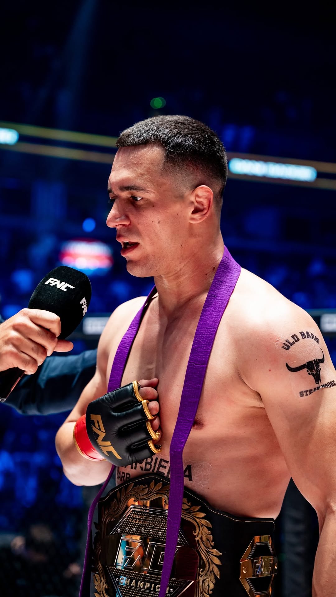 @barbir.djani nakon druge uspješne obrane pojasa nije zatvorio vrata novom okršaju s Aleksandrom Ilićem 🏆🔥