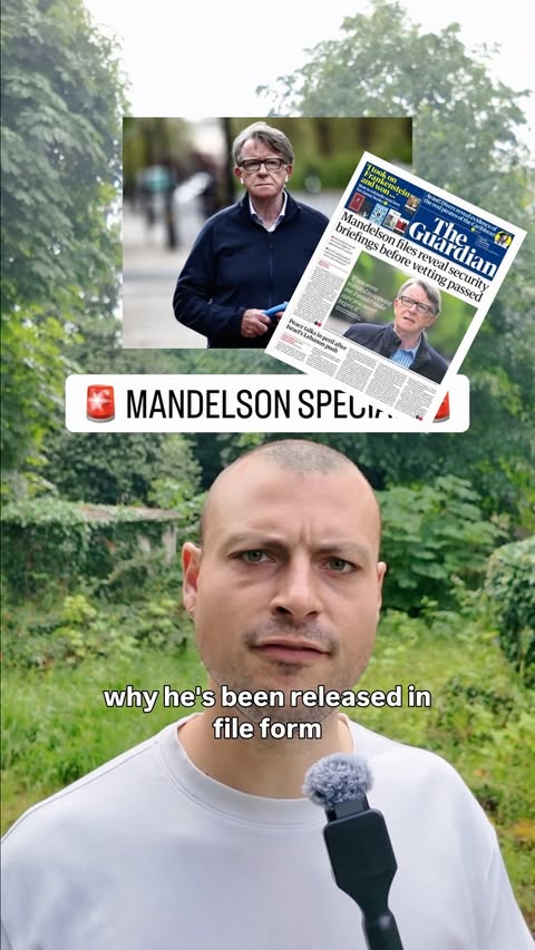 So the Mandelson File have been released and we’ve learned… not much. Still it’s another opportunity to summon the worst images in the world (Mandelson in pants) #epstein #epsteinfiles #mandelson #ukpolitics #comedy