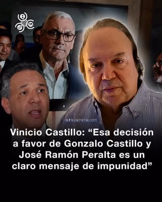 “No es culpa del MP”

El dirigente político y abogado Vinicio Castillo Semán afirmó que la decisión judicial que otorgó un no ha lugar a Gonzalo Castillo y José Ramón Peralta transmite un “mensaje de impunidad”, al impedir que las acusaciones en su contra sean conocidas en un juicio de fondo.

Castillo también rechazó las versiones que responsabilizan al Ministerio Público de República Dominicana por el resultado del caso, al sostener que la decisión corresponde al ámbito judicial. A su juicio, las acusaciones debieron ser debatidas en un tribunal para que las pruebas fueran evaluadas de manera integral.

¿Qué opinas? 

Video vía: @viniciocastillopolitico