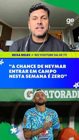 É MUITO POUCO PROVÁVEL QUE NEYMAR ENFRENTE MARROCOS! 🇲🇦🥲⁣
⁣
🔗 Assista ao programa “Hexa Neles!” AO VIVO aqui na ge tv!⁣
⁣
#HexaNeles #Futebol #Brasil #SeleçãoBrasileira #HexaNelesNaGETV
