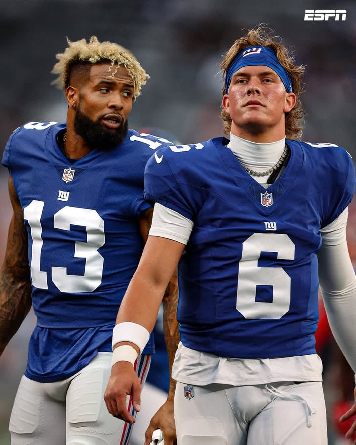 OBJ BACK TO THE GIANTS 🔥

The Giants signed WR Odell Beckham Jr., the team announced.