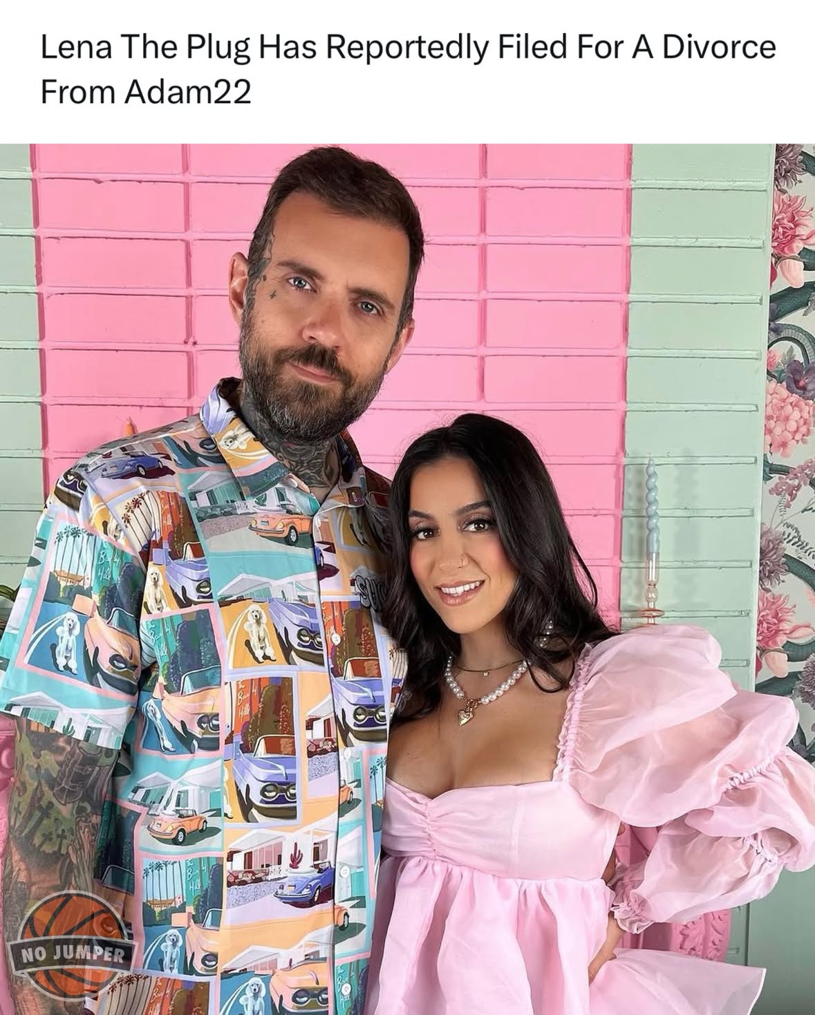 Lena the Plug is pulling the plug on her marriage with Adam22 ... TMZ has learned. 

Lena filed the divorce docs in L.A. County without a lawyer on June 1 — which happens to be her birthday, according to divorce docs obtained by TMZ.

For those who don’t know, the couple has a very successful podcast and OnlyF-ns account, which also makes for a very unique relationship ... they shoot p-rn content with people outside their marriage — together and individually — and interview those people on their pod. Adam also hosts his popular NoJumper podcast without her.

Via @tmz_tv
• @riemoh