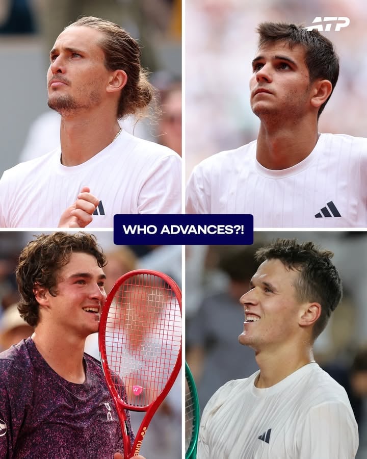 Only 8 remain... 🎱 
 
Who advances?!

#RolandGarros