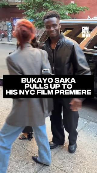 The Arsenal star is in the Big Apple for the premiere of his film, “The Time Is Now.”