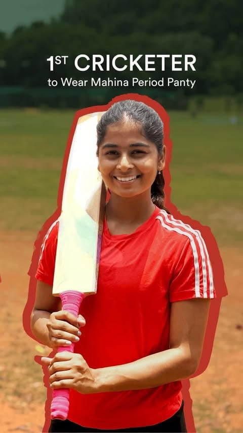 Ever imagined taking a 5-wicket haul on your period? Yeah, neither had I… until it happened! 🏏🩸

I used to play wearing pads - and every sprint, dive, or run-up came with the same distraction: “Did I leak? Should I check?”

That changed when I switched to period panties by @my.mahina - I’ve finally got protection that moves with me, absorbs as I play, and keeps me leak-free for 10-12 hours!

Training, matches, travel, summer heat… my kit bag is full, and Mahina fits right in. So no, I’m not gatekeeping this one. 💪🩸

Grab 20% off with SHREY20 and level up your period care! 💃 #ad