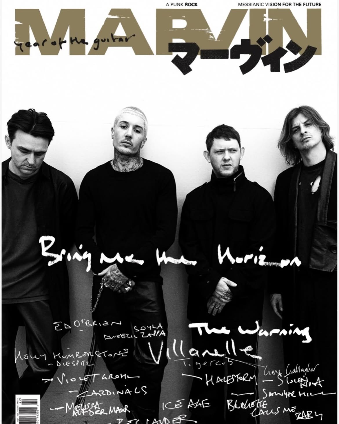 Bring Me The Horizon cover the new issue of MARVIN as part of our Year of the Guitar series. 

Available now for pre-order. Link in bio.

Follow @marvin_thebrand and tag a friend for a chance to win a signed copy.

EIC/ CCO: @marvinjarrett 
Art Direction: @ashworthchris 
Photographer : @jesselirola 
Stylist: @ksenia_sharonova 
Hair: @stuntzbeauty 
MUA: @tracyraffelsonmakeup 
Agency: @uncommon_artists 

#bringmethehorizon #marvinthebrand #yearoftheguitar #marvinmagazine
