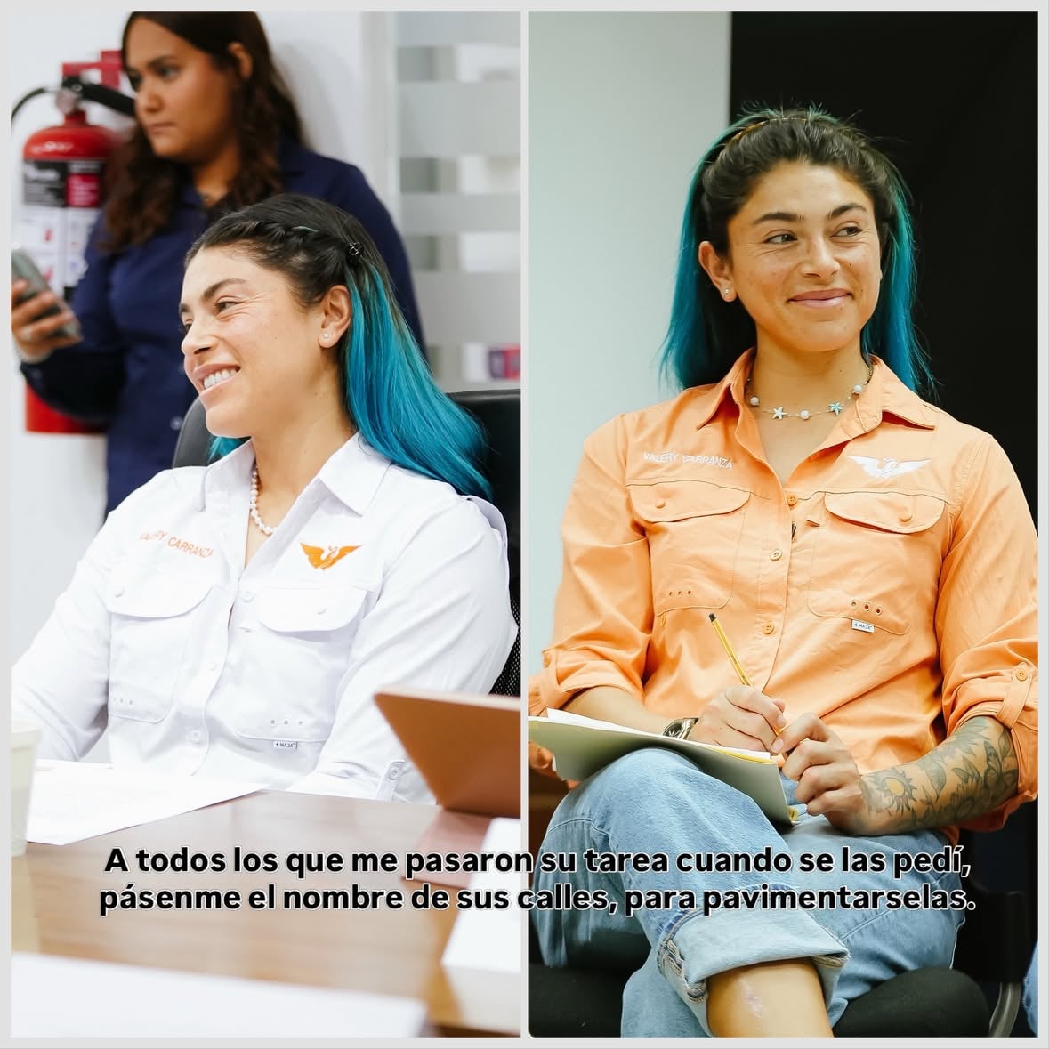Tu candidata favorita 🧡🫵🏼. 

Este 7 de junio vota conscientemente✖️Valery Carranza Candidata a Diputada. 🫀🫁🧠 #distrito9 #votalonuevo