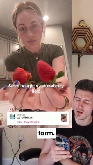 Just eat your fruit 🙃 #strawberries