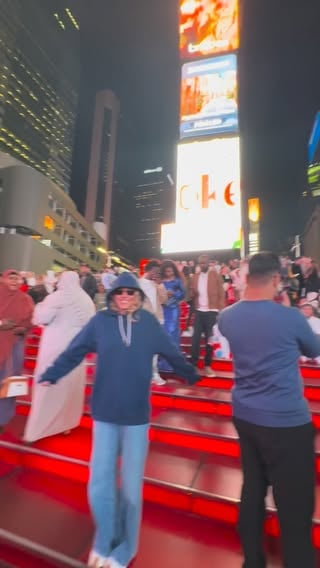 When you’re in bed at 11pm and your girl says “I’ve never been to Times Square….” 😂
