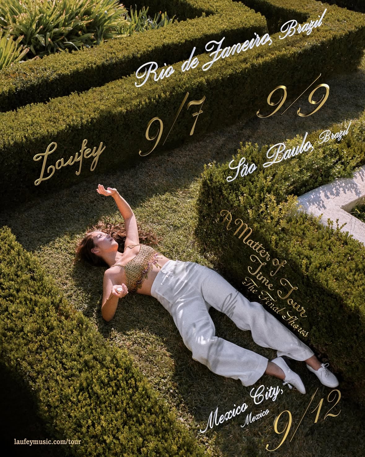 🕰️ A Matter of Time Tour: The Final Shows 🕰️

The final chapter of the A Matter of Time Tour is here. Mexico City & Brazil, I’m coming to see you for the last shows 🤍

Artist presale begins Wednesday, June 3rd at 10am local! You can sign up now for the presale at the link in bio and check your local listings for all details ⌛️

This tour has meant so much to me, and while it’s hard to say goodbye for now, I can’t wait to see you all soon 🤍