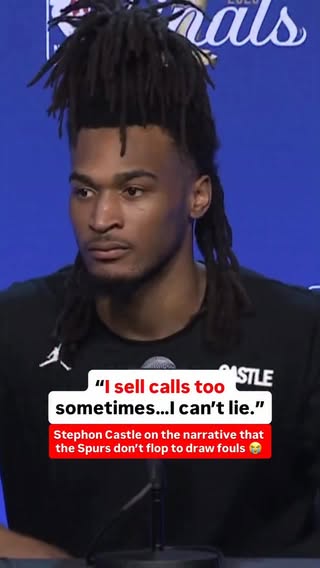 Steph Castle kept it real when asked if the Spurs played ‘ethical hoops’ 😂

(via @snytv)

#nba #basketball #spurs #stephoncastle