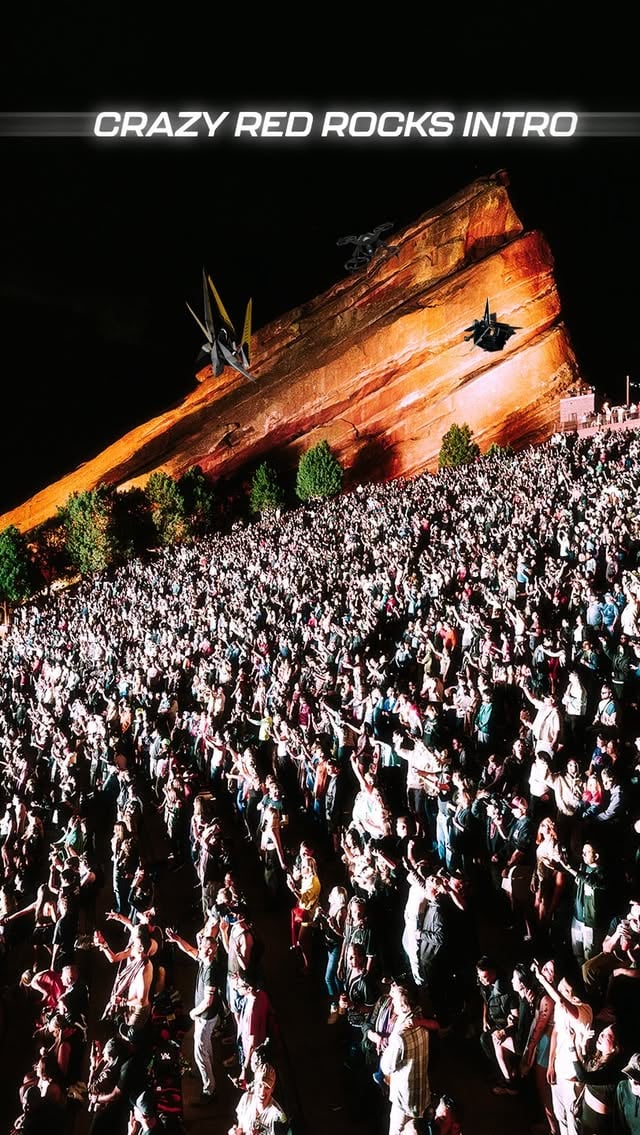 Red Rocks wasn’t ready for this opening… 😮‍💨