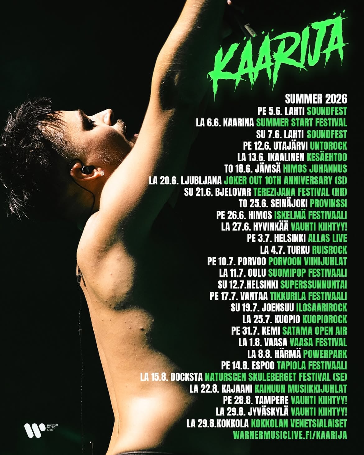 You can see me here. 
Come party with us. 
Summer is best time 🔥