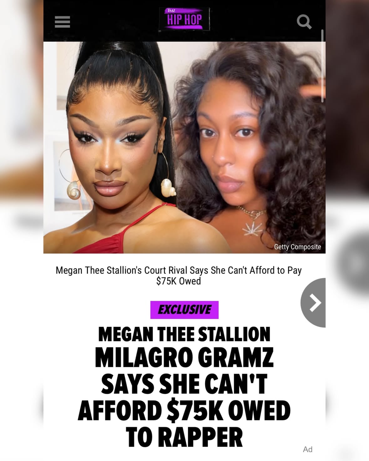 Mílagro has given a statement:

“We been knew that.”
