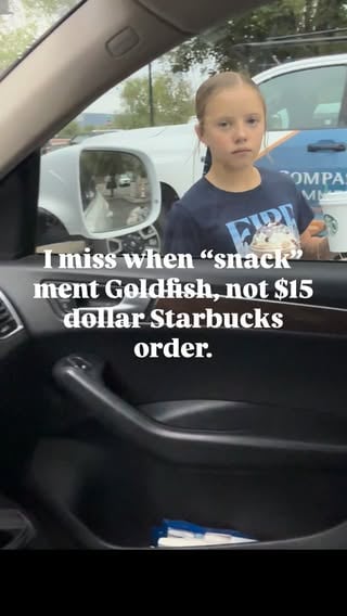 Remember when snack money was 99¢ Goldfish?
Now it’s a venti something-or-other and I’m refinancing my life. 

Do any of you out there relate? 

Carry on 

#ParentingHumor #MomLife #TeenLife #StarbucksRun #GrowingUpTooFast