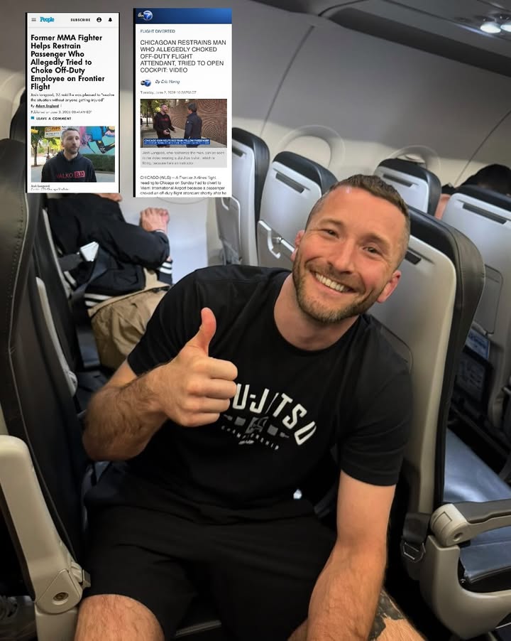 Many of our members know Josh as a training partner, coach, friend, and one of our black belts.

This week, many others got to know him as the “Jiu Jitsu guy” after he helped restrain a disruptive passenger on a Frontier flight headed from Puerto Rico to Chicago.

We’re incredibly proud of Josh—not because he was involved in a viral moment 35,000 feet in the air, but because of how he handled himself. Calm under pressure. Focused on protecting others. Using only the force necessary to keep people safe.

Those qualities are what Jiu Jitsu is really about.

Proud to have Josh representing our academy both on and off the mats. Please join us in giving @longood135 a big shout-out!

#bjj #jiujitsu #valkobjj #brazilianjiujitsu