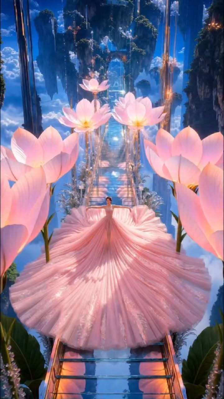 Surreal fantasy - song “dancing on the soul floor”  #reelsvideoシ #aiartcommunity #fantasy #surrealism #flowers