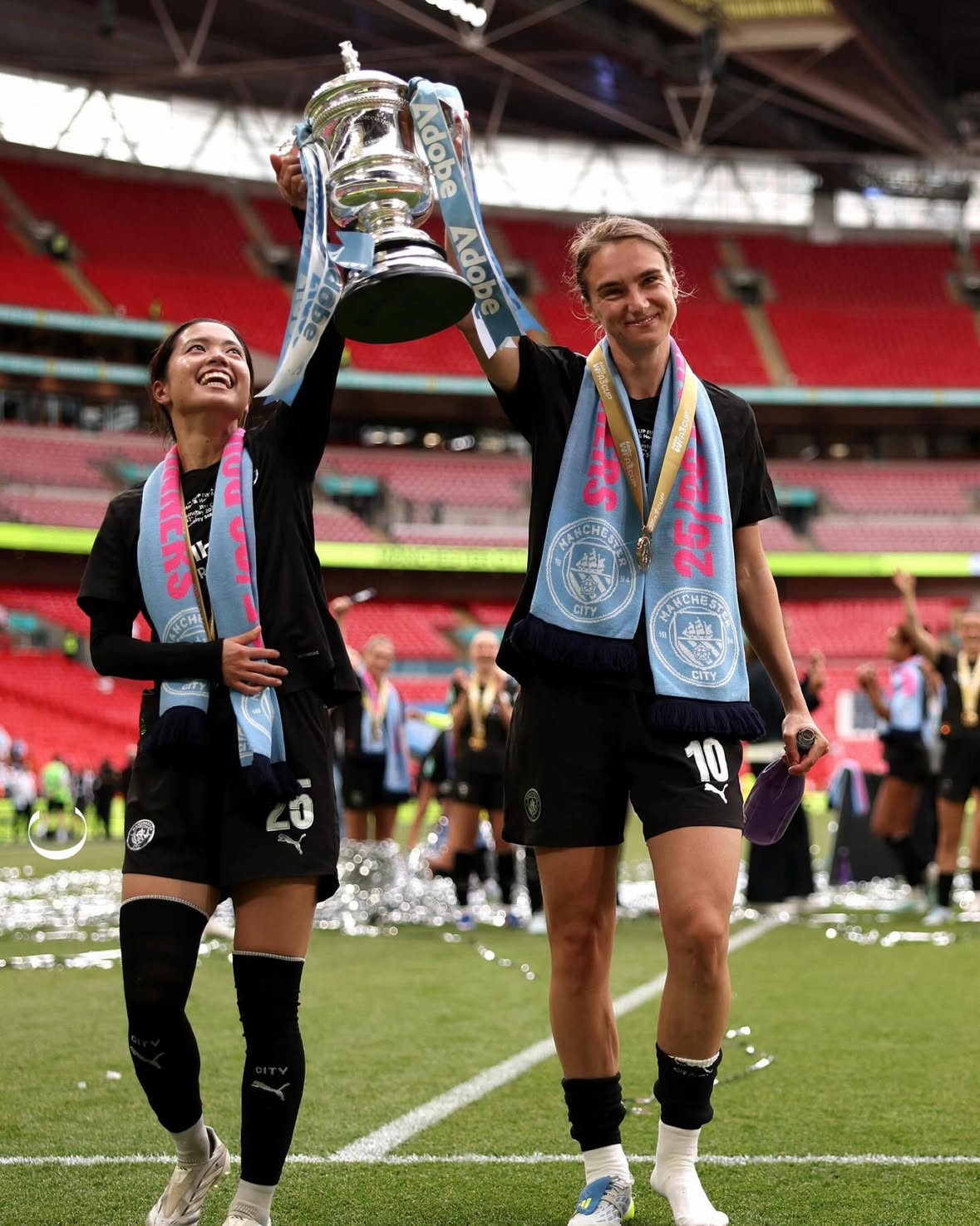 FA Cup winners 🥹🏆🩵