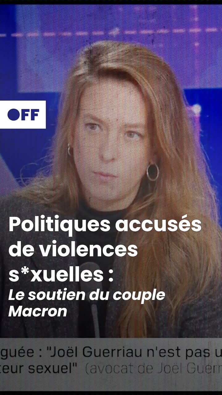 Gérald Darmanin, Nicolas Hulot, Damien Abad, Benoît Simian… En 2023, une liste de politiques accusés de violences sexuelles et soutenus par Macron est dressée en direct sur BFM TV par Mathilde Viot, cofondatrice de l’Observatoire des violences sexuelles en politique. 

🎬 « Violences sexuelles en macronie »
👉 Documentaire disponible en intégralité sur la chaîne YouTube OFF Investigation
