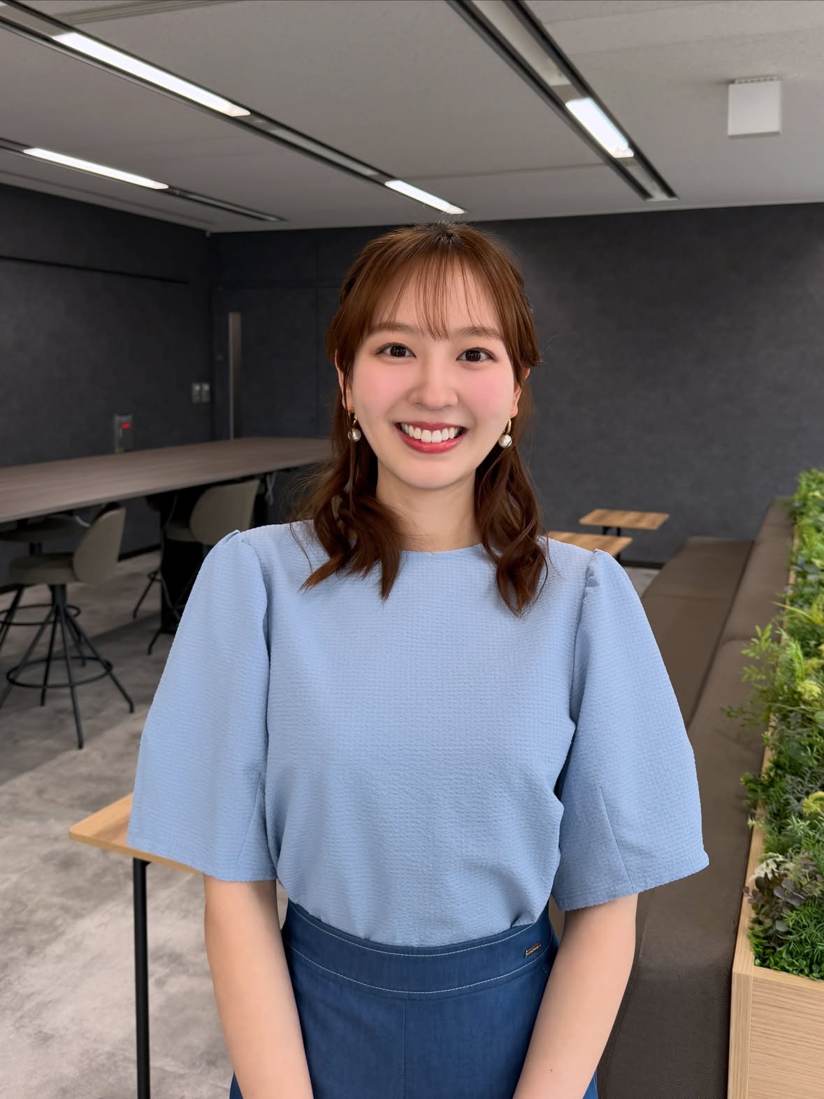 .
本日もお疲れ様です🍵

台風6号の最新情報を確認し、皆さま安全第一でお過ごしください。

明日もよろしくお願いいたします！

◽️6/2
トップス
@mylanka_fsf
パンツ
@dressterior_official
アクセサリー
@abiste_official

#テレビ朝日 #グッドモーニング 
#佐々木若葉 #衣装