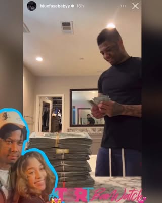 #TSRTBaeWatch: #NevaehAkira was all smiles as she picked up her monthly allowance from #Blueface 🤰🏽💰(✍🏾: #TSRStaffTC)