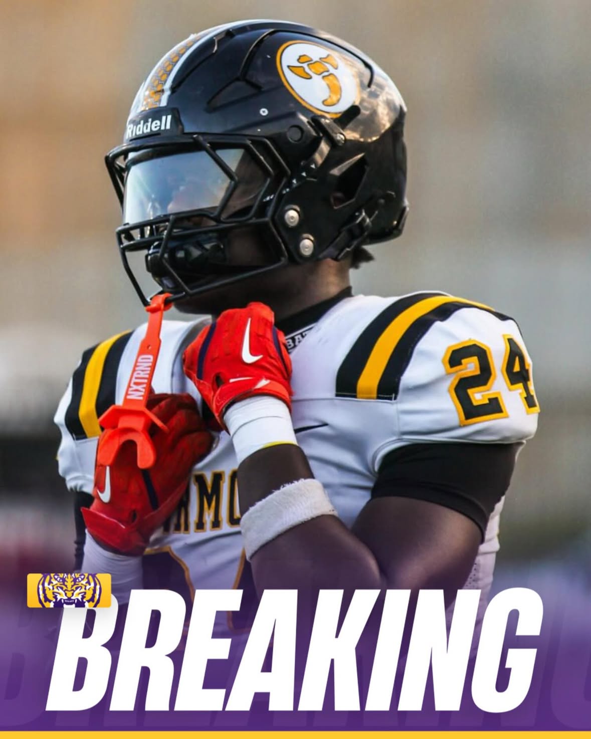 #BREAKING: 5🌟 EDGE Jaiden Bryant has FLIPPED to Miami.

Hours after posting a pro-LSU tweet, he flips to the Canes… all you can do is laugh anymore. 

It truly is wait until the ink dries with these kids nowadays lol… welp that makes more sense as to why LSU’s hosting so many other elite EDGE targets.

LaneTrain🚂 JustDifferent MoreRain☔️ GeauxTigers🐯