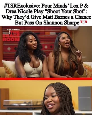 #PressPlay: Roomies, the ladies of @pour_minds are keeping it 💯 on which “Podcast Zaddies” make the cut and who is strictly in the “brother zone”. From the “rule” that disqualified Shannon Sharpe to why Nick Cannon is a “hell ___”, @dreanicoleee and @lex_p_ are revealing their preferences. 

WATCH THE FULL INTERVIEW OF #SteppingIntoTheShadeRoom NOW ON TSR’S YT CHANNEL or hit our link in bio! 🎤 @thembitv_