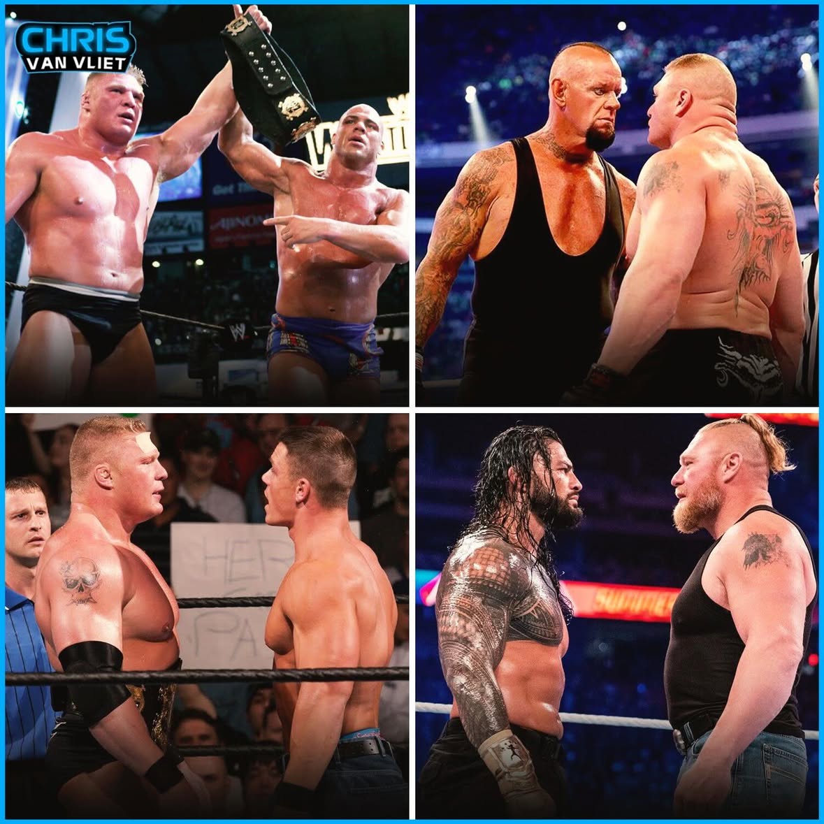 Who would you say is Brock Lesnar’s greatest rival? 🤔