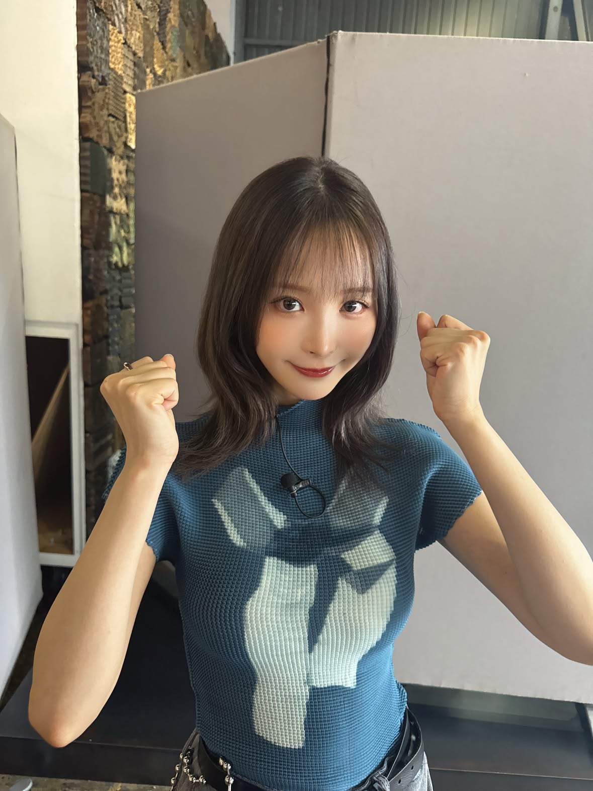 テレビ収録のお仕事でした📹

楽しんできました！
放送日などはまたお知らせいたします🙇🍑

#tokyomx #東京mx