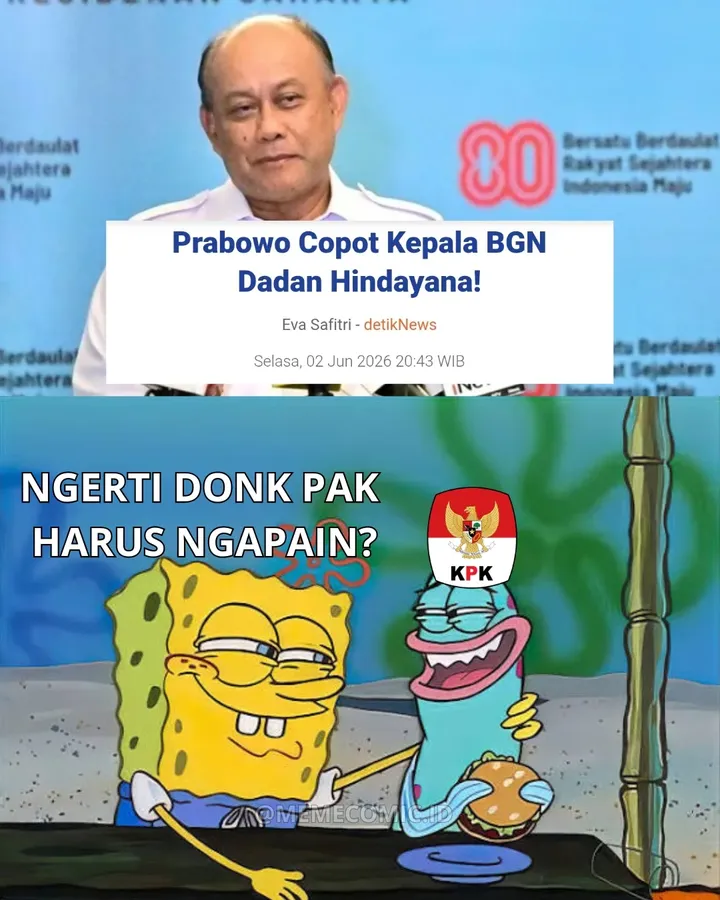 Ayolah pak masa dicopot doank😉