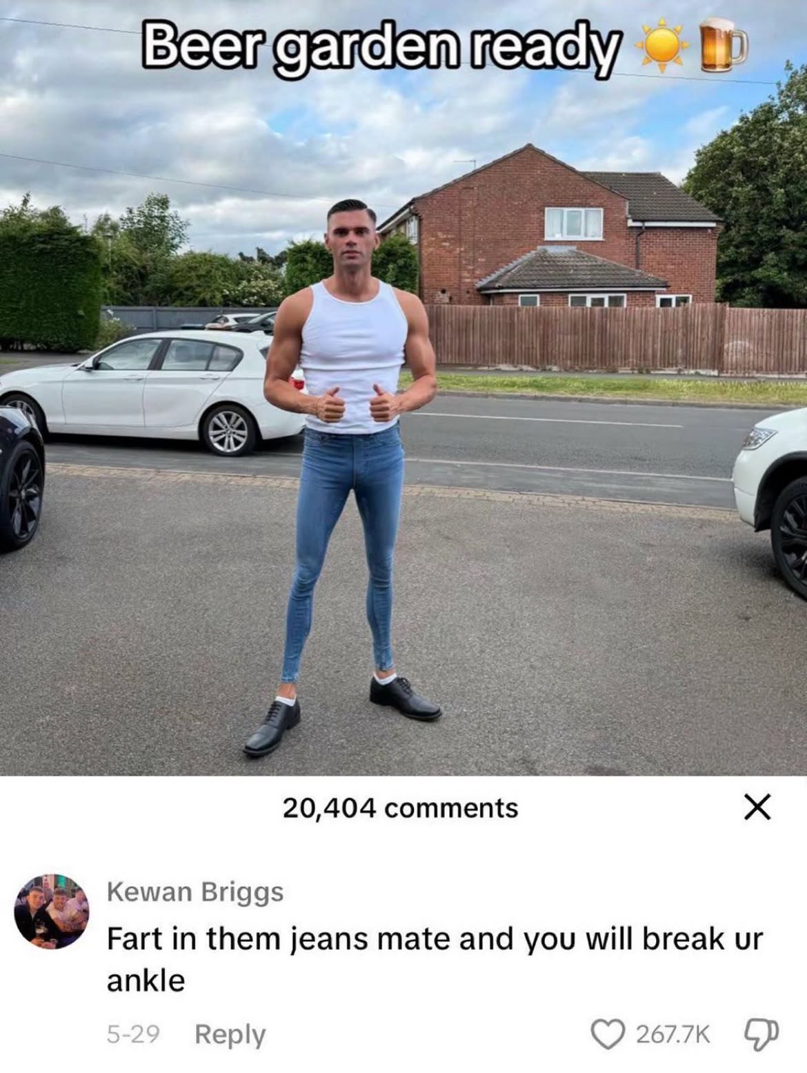Phone probably gets no reception in those jeans