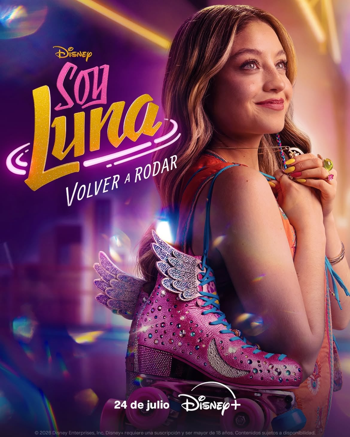 Crecimos ✨ 💖 

#SoyLuna: Volver a rodar, estreno 24 de julio en #DisneyPlus