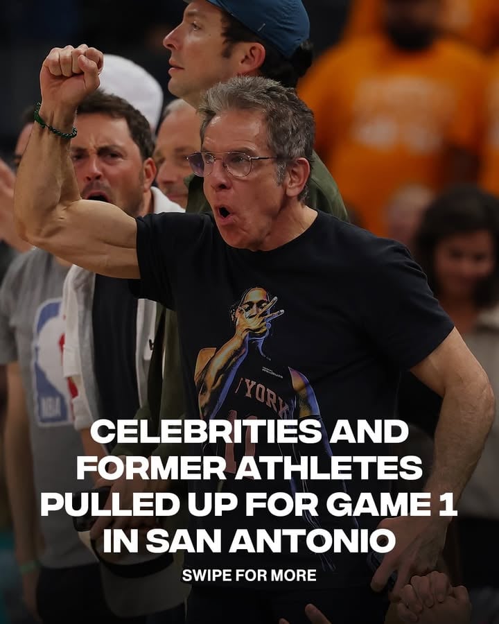 The stars and legends were out for Game 1 of the NBA Finals 🤩

(via @getty)