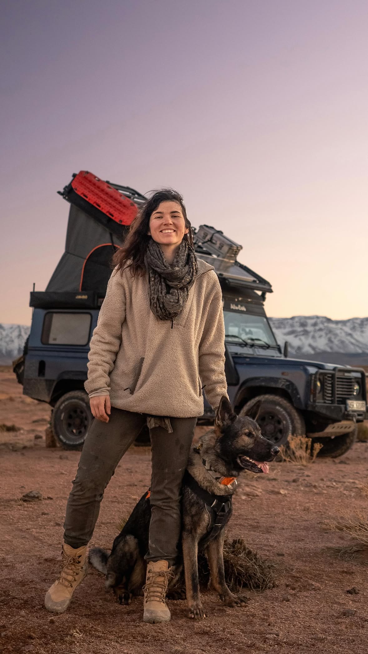 @evazubeck on Overlanding Mauritania - EP 300 🎉🎉🎉 of the @overlandjournal Podcast 🎙️

Overland Journal Podcast host Ashley Giordano ( @desktoglory_ash ) welcomes adventurer, storyteller, author, and @natgeo Host and Director Eva zu Beck to discuss Eva’s recent overland trip to Morocco and Mauritania in her Land Rover Defender 110. In this episode, Eva shares more about the inspiration behind her Nat Geo SuperSkilled series, and how, in life and in travel, it truly is about the journey rather than the destination.

Show linked in our profile & stories 📎

Special thanks to the podcast team: @thepaulab , @scott.a.brady , @desktoglory_ash , @mcvickers , and @mattexplore as we celebrate our 300th episode ✨

#overlandjournalpodcast #evazubeck #natgeo #travelpodcast #Mauritania