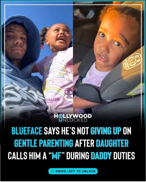HU Staff: Kecia Gayle @kecia.kae 
Blueface is doubling down on his approach to fatherhood, letting fans know that despite a wild temper tantrum from his daughter, he’s sticking to gentle parenting.
___________________________________________________
While pulling daddy duties at an indoor play center, the rapper shared clips of his 3-year-old daughter living it up on the trampolines. But according to videos posted to his Instagram Stories, the mood quickly shifted when it was time to pack up and head home.
___________________________________________________
Little Miss “Pink Face” was completely not having it. While Blueface was trying to buckle her into her car seat, the toddler went viral for calling her dad a “motherf***er” and even trying to swing on him. Despite the shocking reaction, Blueface made it clear to his followers that he isn’t switching up his style or resorting to physical discipline. 
___________________________________________________
Click the link in bio for full story 📸 Getty Images /