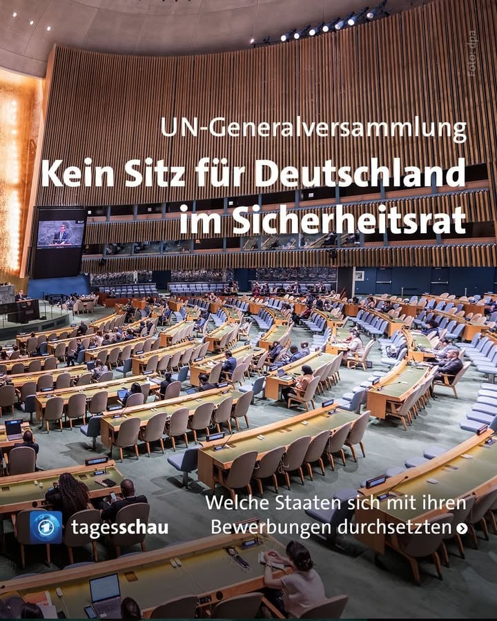 Deutschland ist mit seiner Bewerbung für einen nicht-ständigen Sitz im UN-Sicherheitsrat in den Jahren 2027 und 2028 gescheitert. Bei der geheimen Abstimmung in der Generalversammlung der Vereinten Nationen in New York setzten sich Österreich und Portugal gegen die deutsche Bewerbung in der Regionalgruppe „Westeuropa und andere“ durch. 

Auf Portugal entfielen nach Angaben der Präsidentin der Generalversammlung, Annalena Baerbock, 134 Stimmen, auf Österreich 131 und auf Deutschland 104. Erforderlich für die Wahl war eine Zweidrittelmehrheit der 193 UN-Mitgliedstaaten. 

Bundeskanzler Friedrich Merz gratulierte allen neu gewählten Ländern, aber besonders den europäischen Mitbewerbern. „Mit beiden Ländern verbinden uns eine enge europäische Partnerschaft und die gemeinsame Verantwortung in den Vereinten Nationen.“ 

#tagesschau #nachrichten #un #deutschland
