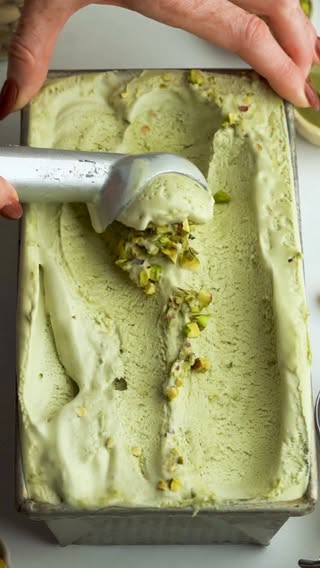 This no-churn vegan pistachio ice cream is unbelievably creamy, rich, and packed with pistachio flavour. Made without an ice cream machine, it has the perfect scoopable texture and is so easy - just whip, fold, freeze, and scoop.

💬 Comment YUM or RECIPE and I’ll send you the recipe directly! Or head to my website to get it, enjoy x 

https://addictedtodates.com/no-churn-pistachio-ice-cream-vegan/