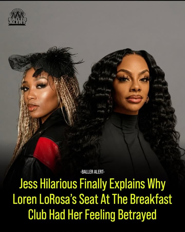 Jess Hilarious Finally Explains Why Loren LoRosa’s Seat At The Breakfast Club Had Her Feeling Betrayed

🎥: @Kandi

Blogged by: Grace L.

Jess Hilarious is revisiting the messy Breakfast Club moment that had listeners choosing sides, and this time, she is leading with accountability. During a recent appearance on Kandi Burruss’s “Speak On It,” Jess opened up about the tension that started after she returned from maternity leave and found Loren LoRosa still working on the nationally syndicated morning show.

Jess Hilarious Says Her Anger Toward Loren LoRosa Was “Misplaced”

Jess did not soften the part that made the situation go viral. Looking back, she said her issue with Loren was not rooted in what she actually knew at the time, but in how the situation felt when she walked back into work.

“The only thing I would change is going online because I didn’t know enough about Loren LoRosa at the time,” Jess told Burruss.

“I will definitely say my anger was misplaced. I was mad at her, I couldn’t stand her for a while … I felt betrayed.”

That quote changes the frame. Last year, the public conversation centered on whether Jess was being replaced, whether Loren was being positioned for a bigger role, and why the tension spilled onto Instagram Live. Now, Jess is saying the feelings were real, but the target was wrong.

Why Jess Hilarious Thought Loren LoRosa Was Taking Her Spot

Jess explained that Loren was originally someone she supported as a maternity leave fill-in. According to Jess, Loren’s experience made sense for the show. Loren had a journalism background, while Jess saw her own role as more comedic and commentary-based.

“I love what she do,” Jess said of LoRosa. “She’s a journalist. I’m not, I’m a comedian. I do commentary on headlines and things like that, I’m there for the comic relief. She actually is serious about her job, she comes from TMZ and all that. So I was like, ‘Yeah, I want her to sit in my spot for maternity leave.’ But when I came back, I promise nobody has said anything, and she was still there.”

That is where the confusion turned into suspicion. Jess did not say Loren personally took anything from her.