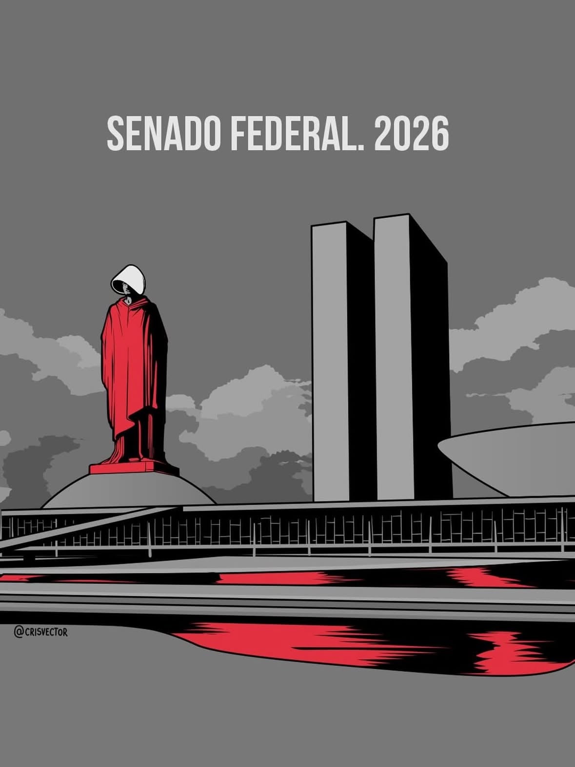 #repost @crisvector

Ontem, o Senado Federal aprovou, em votação simbólica, em menos de 5 minutos, projeto de decreto legislativo que dificulta o acesso ao aborto legal por crianças e adolescentes vítimas de violência sexual.