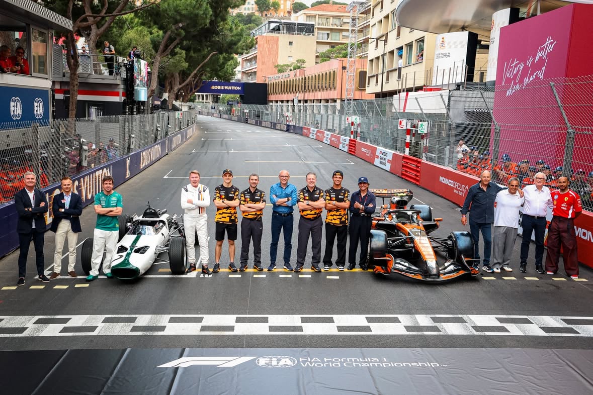 Celebrating 1000 Grands Prix where it all began 🧡

This milestone celebrates everyone who has helped shape our history - from drivers to all of the team who played a role in making it happen ✨

#McLarenF1 #1000thGP