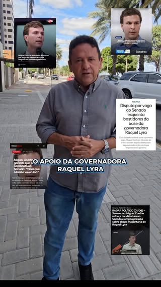 Miguel Coelho deixou claro: seu projeto para o Senado segue firme.

Em meio às articulações políticas para 2026, o ex-prefeito de Petrolina afirmou que continuará trabalhando por sua candidatura, independentemente das definições da chapa majoritária ou de apoios que ainda estejam sendo discutidos nos bastidores.

A declaração reforça sua confiança no trabalho construído ao longo dos anos e na força política que consolidou no Sertão e em Pernambuco.

Enquanto muitos aguardam definições, Miguel sinaliza que sua decisão já está tomada: seguir em frente, defendendo seu nome e seu projeto para representar Pernambuco no Senado.

E você, como avalia esse posicionamento?