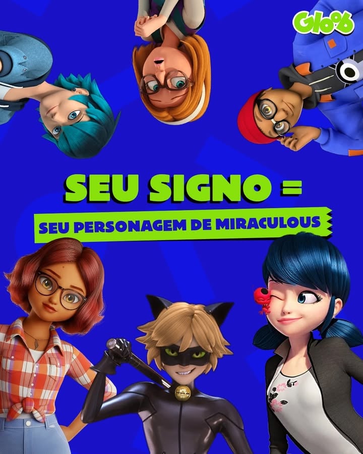 Seu signo te entregou 🫣 Qual personagem de #Miraculous você seria?
