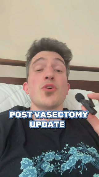 At least it’s done now 😅 #vasectomy