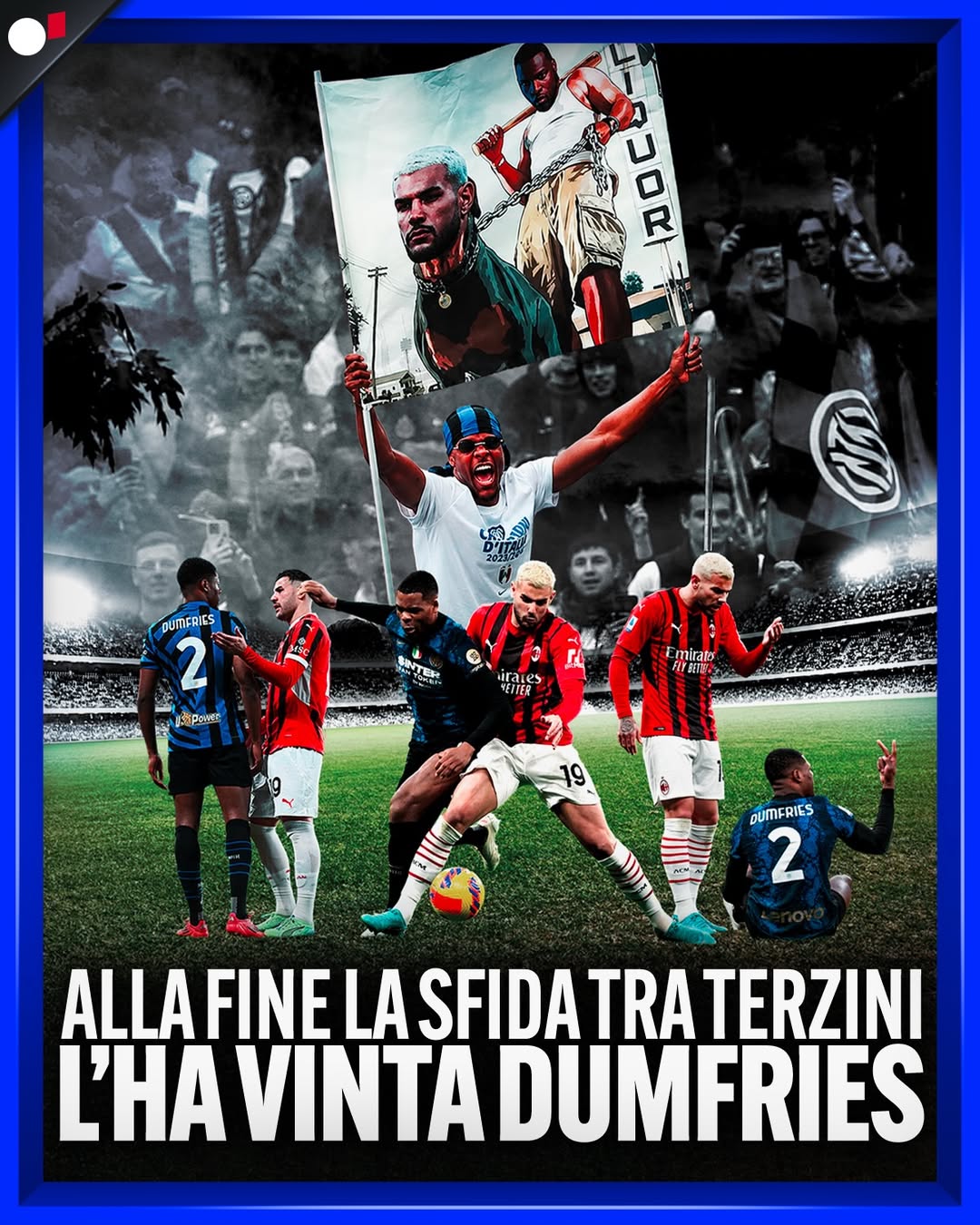 Con l’addio di Dumfries all’Inter, direzione Madrid, si chiude ufficialmente un ciclo spirituale che aveva legato per anni i terzini delle squadre di Milano.

Negli ultimi anni il Derby tra Inter e Milan è stato costellato di dualismi che hanno visto coinvolti proprio gli esterni di difesa, ma mentre sui social i tifosi litigavano su chi fosse più forte tra Theo e Dimarco, in campo quelli che si prendevano a mazzate erano i titolari della stessa corsia, ovvero il francese e l’olandese.

Dopo tante botte, risse, spintoni, fallacci, dribbling, faccia a faccia, tutto questo sarà soltanto un ricordo.
Ma, ora che Dumfries lascia l’Inter, è il momento di tirare le somme.
L’ex rossonero ha collezionato 2 trofei, prima di andarsene in Arabia a 28 anni dopo aver rotto con la dirigenza e parte della tifoseria.
L’ormai ex nerazzurro ha invece collezionato 8 trofei e se ne va (nel suo Prime) nella squadra più importante del mondo.

Forse, alla fine, la guerra dei terzini l’ha vinta proprio Denzel Dumfries.

#SerieA #Inter #Milan #Derby