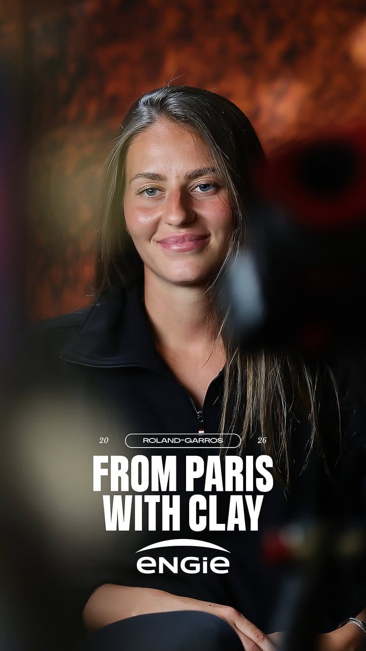 👀 We go behind the scenes for another day at Roland-Garros with "From Paris, With Clay by @engie ", Ep #10

Marta Kostyuk reacts after reaching her first Roland-Garros semi-final.

#RolandGarros