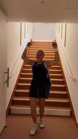 SF ✅
GYM 🔜

#RolandGarros