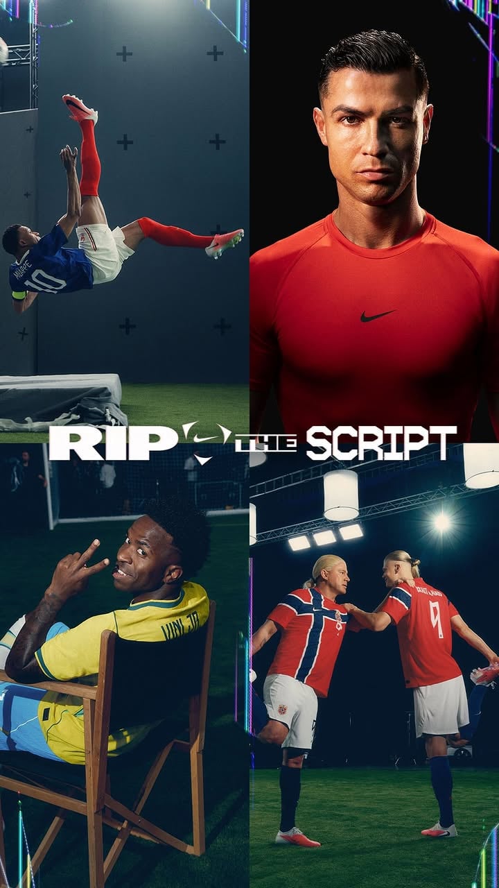 RIP THE SCRIPT @nikefootball