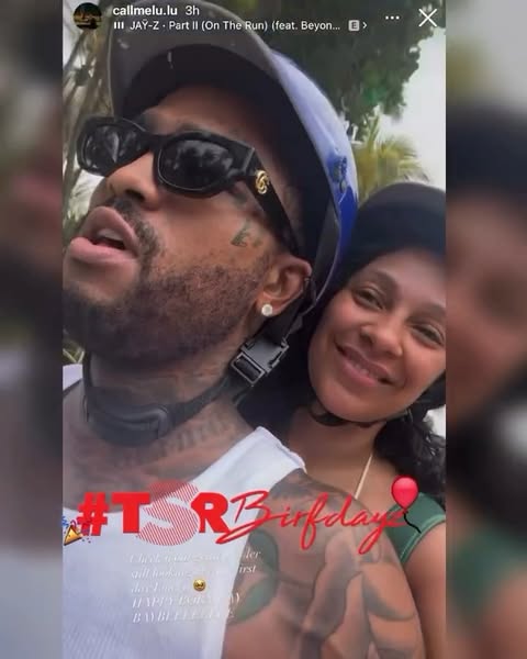 #TSRBirfdayz: Okayy! #DaveEast seemed to be enjoying his 38th birthday with his children’s mother.😍🥳 ✍🏾:#TSRStaffJR