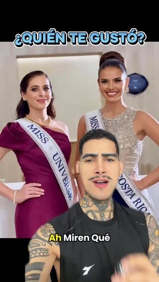 😭 ¿Quién te impactó más Fátima Bosch o Miss Universe Costa Rica Mahyla Roth?. 

#reelsinstagram #missuniverse #missgrandinternational #missworld #missuniverso